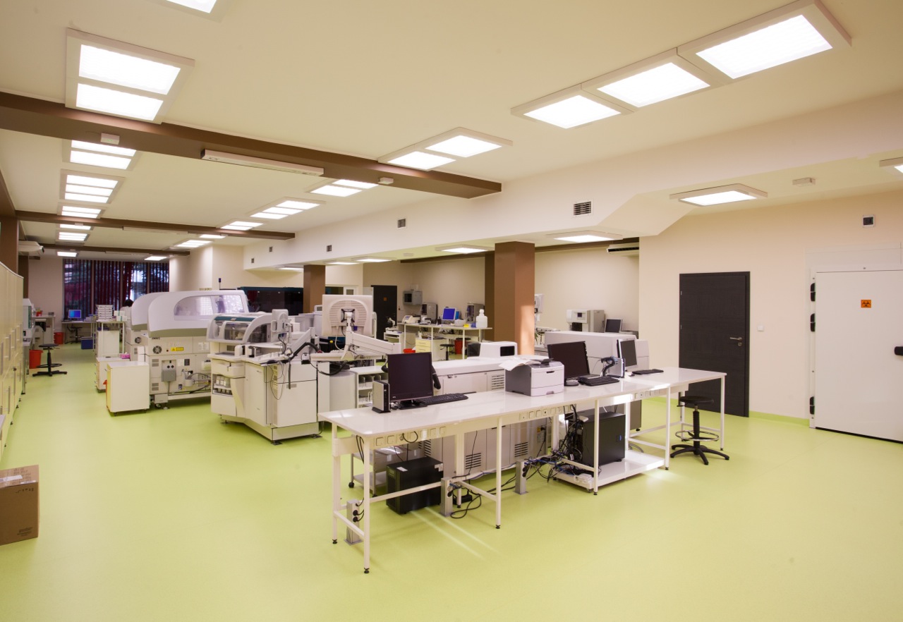 Modernizacja oświetlenia w Śląskim Laboratorium Analitycznym