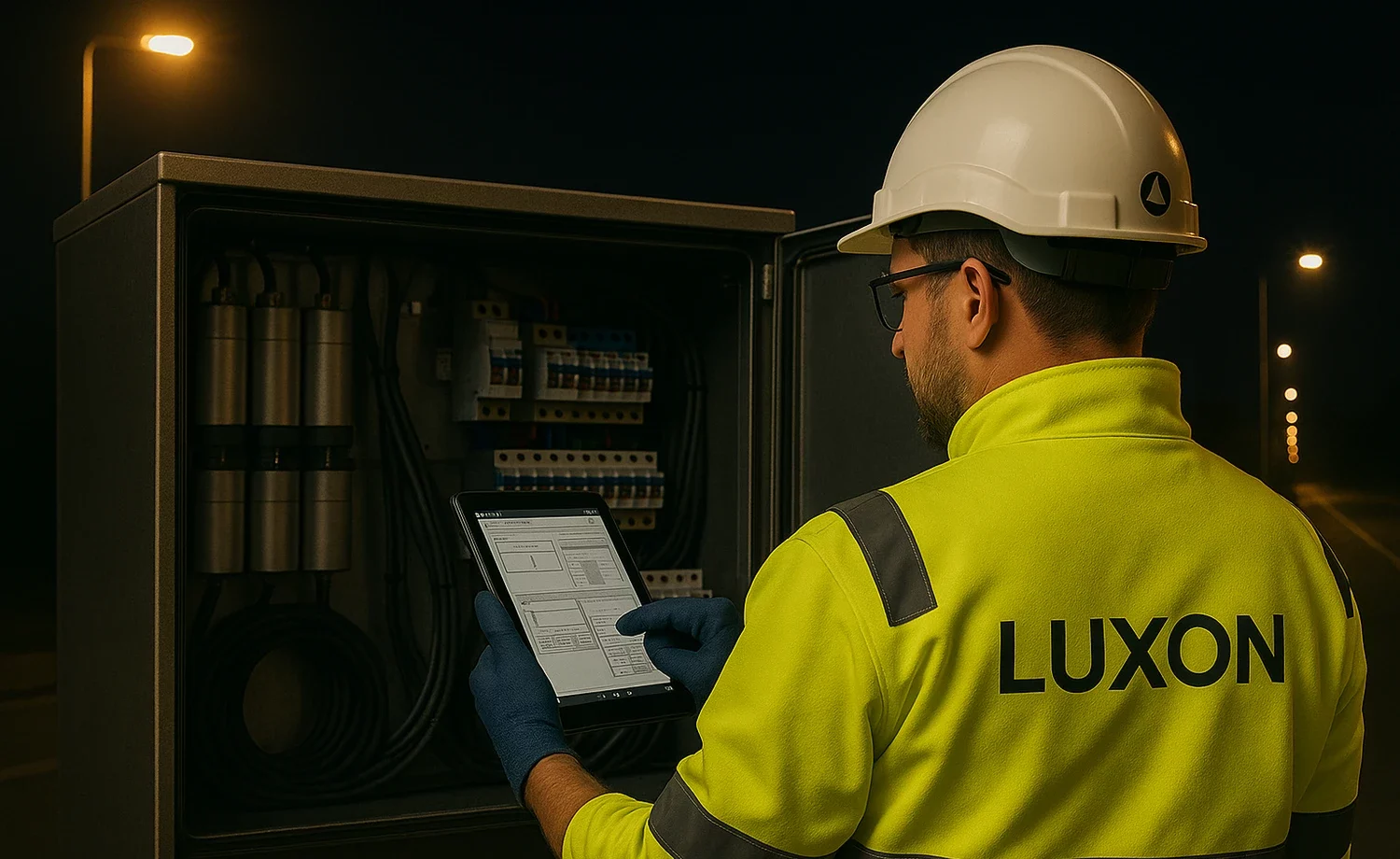 inteligentne sterowanie oświetleniem ulicznym