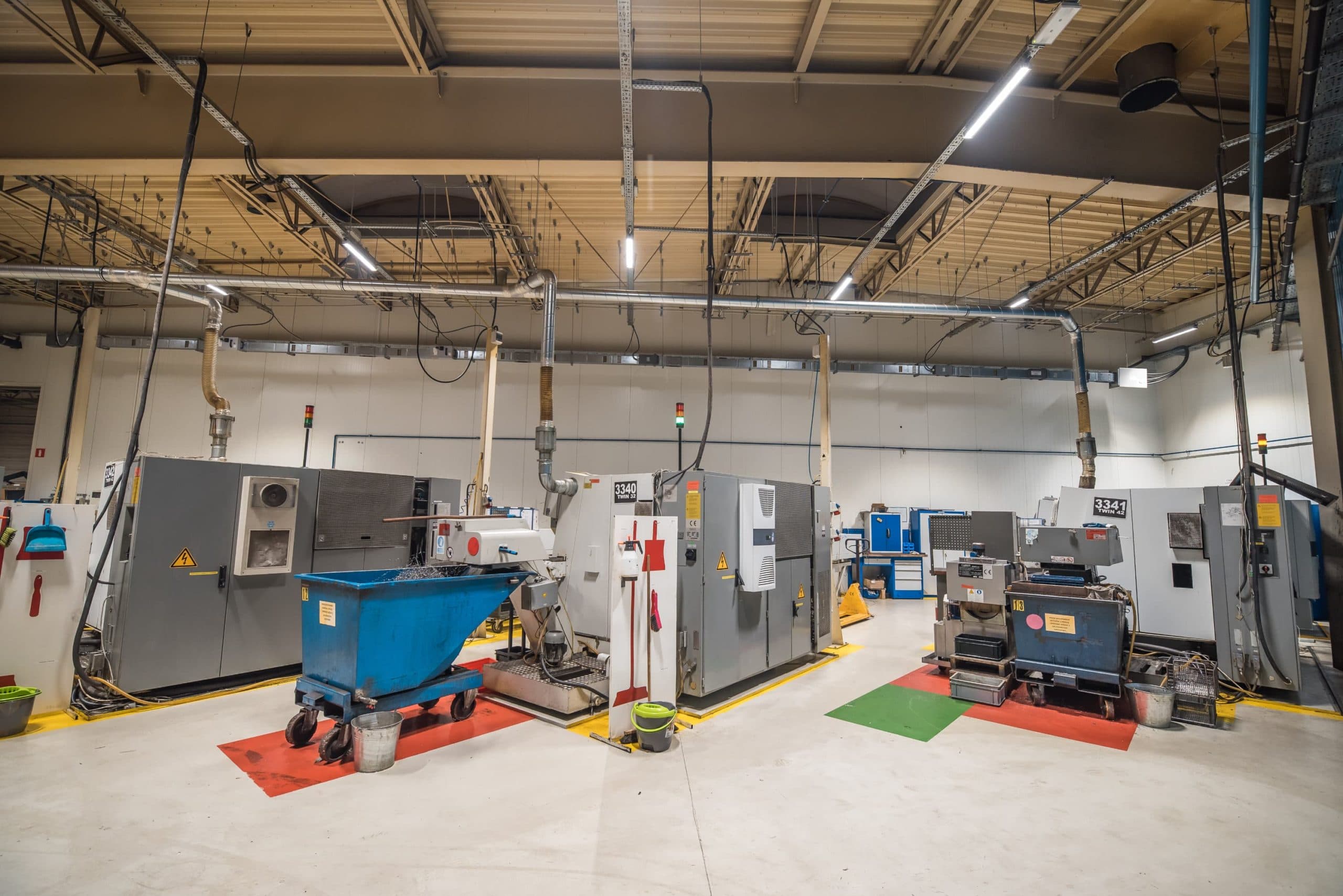 Oprawy przemysłowe Industrial w zakładzie Produkcyjnym firmy Broen - Luxon LED