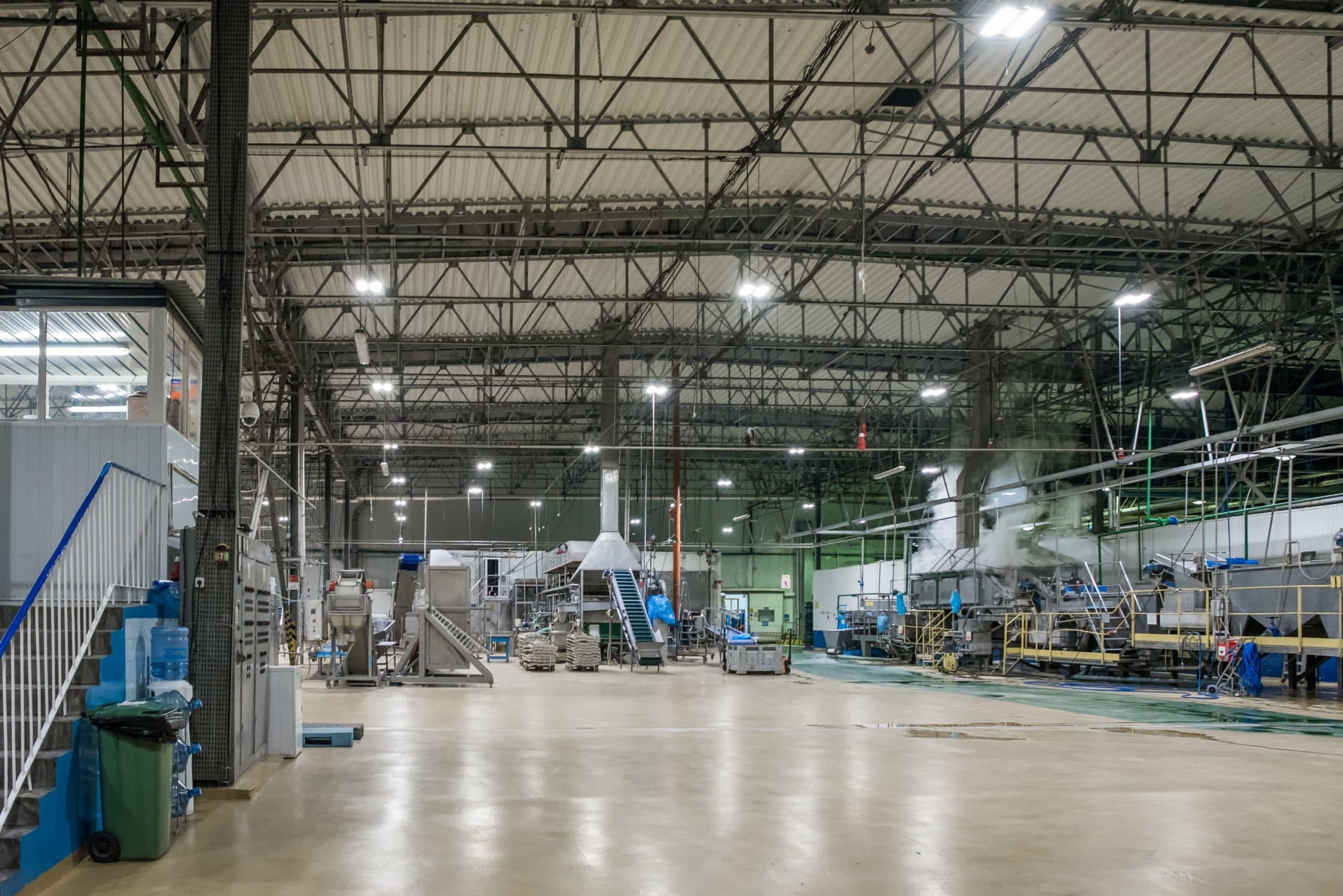 Modernizacja oświetlenia u producenta mrożonek - Hortex - Luxon LED