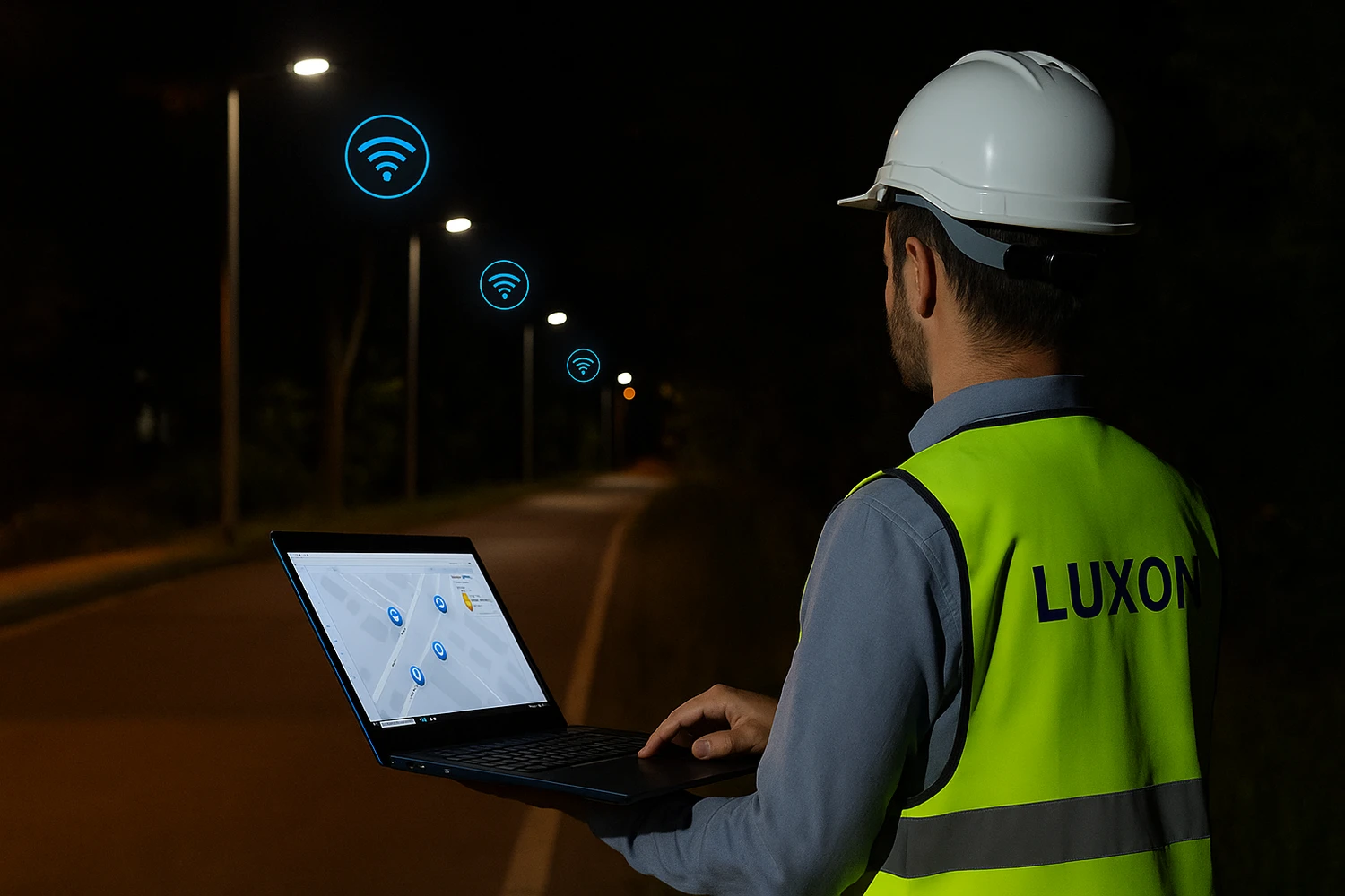 System sterowanie oświetleniem dla miast i gmin